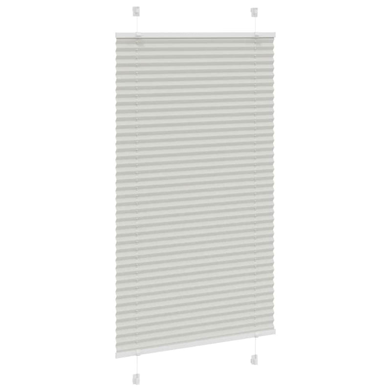 Afbeelding laden in galerijviewer, Vidaxl plissé rolgordijn 80x100 cm stofbreedte 79,4 cm polyester
