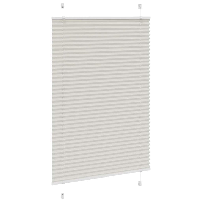 Afbeelding laden in galerijviewer, Vidaxl plissé rolgordijn 85x100 cm stofbreedte 84,4 cm polyester
