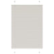 Vidaxl plissé rolgordijn 95x100 cm stofbreedte 94,4 cm polyester