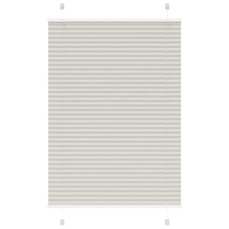 Afbeelding laden in galerijviewer, Vidaxl plissé rolgordijn 100x100 cm stofbreedte 99,4 cm polyester

