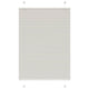 Vidaxl plissé rolgordijn 100x150 cm stofbreedte 99,4 cm polyester