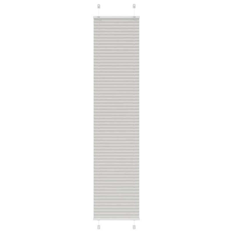 Afbeelding laden in galerijviewer, Vidaxl plissé rolgordijn 50x200 cm stofbreedte 49,4 cm polyester
