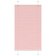 Vidaxl plissé rolgordijn 70x100 cm stofbreedte 69,4 cm polyester roze