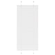 Vidaxl plissé rolgordijn 55x100 cm stofbreedte 54,4 cm polyester wit