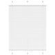 Vidaxl plissé rolgordijn 105x150 cm stofbreedte 104,4cm polyester wit