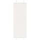 Vidaxl plissé rolgordijn 70x200 cm stofbreedte 69,4 cm polyester wit