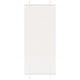 Vidaxl plissé rolgordijn 85x200 cm stofbreedte 84,4 cm polyester wit