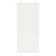 Vidaxl plissé rolgordijn 100x200 cm stofbreedte 99,4cm polyester wit
