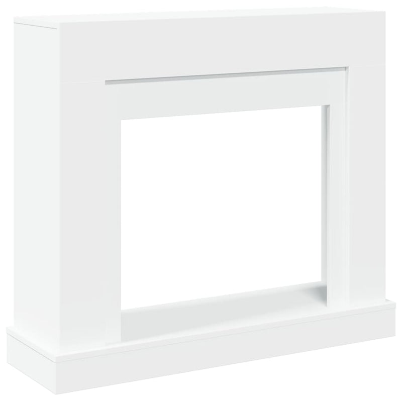 Afbeelding laden in galerijviewer, Vidaxl haardombouw 100x30x87,5 cm bewerkt hout wit
