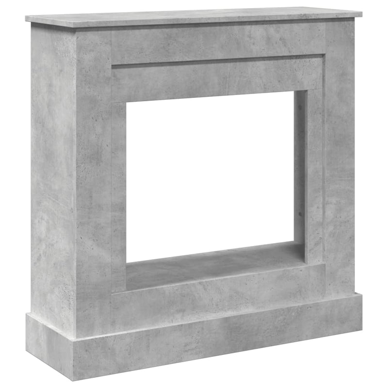 Afbeelding laden in galerijviewer, Vidaxl haardombouw 90x30x90 cm bewerkt hout betongrijs
