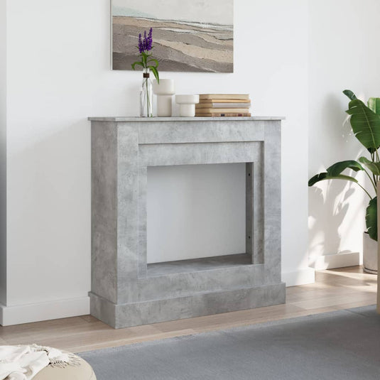 Vidaxl haardombouw 90x30x90 cm bewerkt hout betongrijs