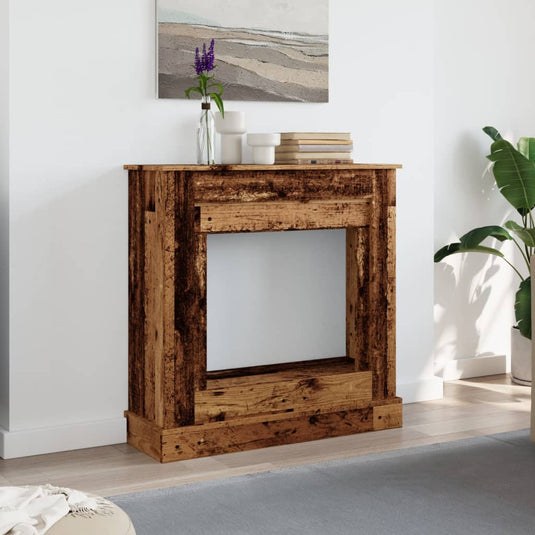 Vidaxl haardombouw 90x30x90 cm bewerkt hout oud houtkleurig