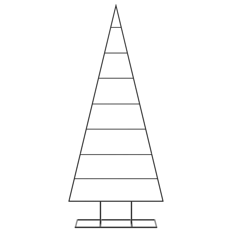 Afbeelding laden in galerijviewer, Vidaxl kerstdecoratie kerstboom 150 cm metaal zwart
