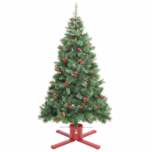 Vidaxl kerstboomstandaard 61x61x15,5 cm rood