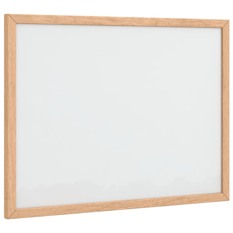 Afbeelding laden in galerijviewer, Vidaxl magnetisch whiteboard met massief grenenhouten frame 40x30 cm
