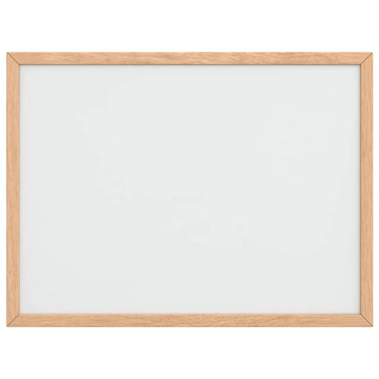 Vidaxl magnetisch whiteboard met massief grenenhouten frame 40x30 cm
