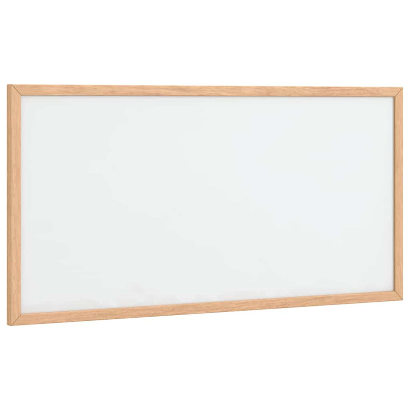 Afbeelding laden in galerijviewer, Vidaxl magnetisch whiteboard met massief grenenhouten frame 60x30 cm
