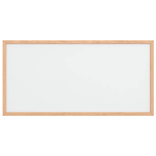 Vidaxl magnetisch whiteboard met massief grenenhouten frame 60x30 cm