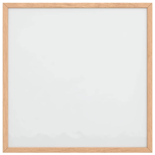 Vidaxl magnetisch whiteboard met massief grenenhouten frame 40x40 cm