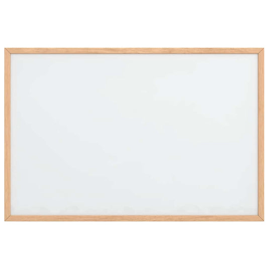 Vidaxl magnetisch whiteboard met massief grenenhouten frame 60x40 cm