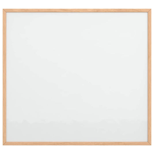 Vidaxl magnetisch whiteboard met massief grenenhouten frame 60x55 cm