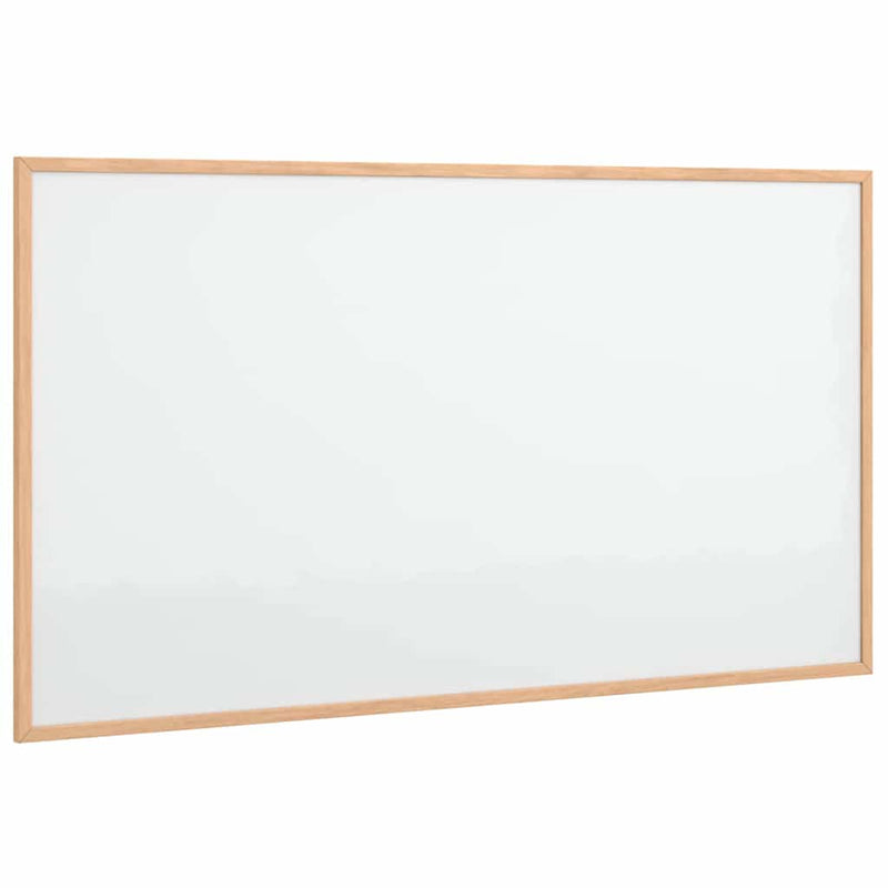 Afbeelding laden in galerijviewer, Vidaxl magnetisch whiteboard met massief grenenhouten frame 100x55 cm
