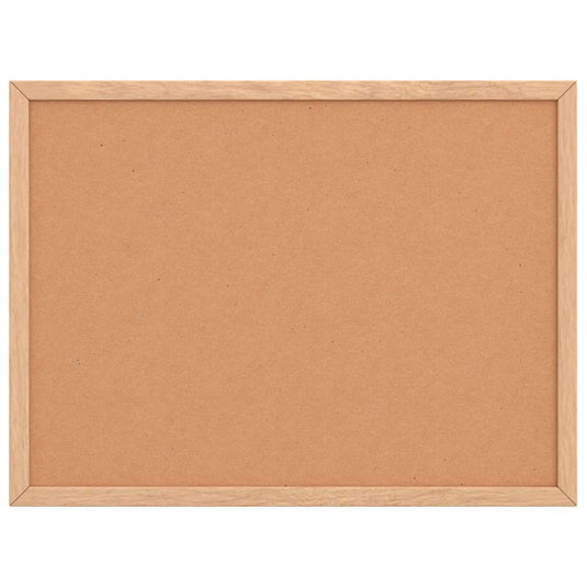 Vidaxl kurkbord met massief grenenhouten frame 40x30 cm