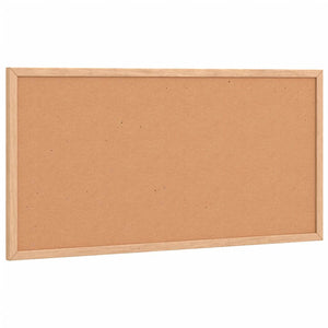 Vidaxl kurkbord met massief grenenhouten frame 60x30 cm