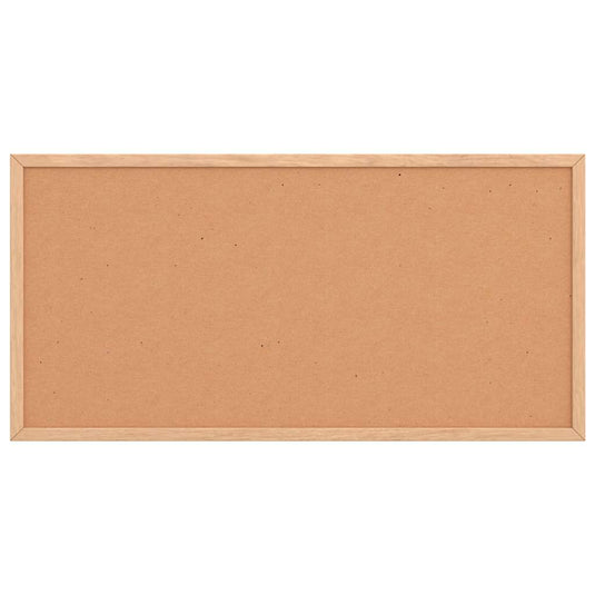Vidaxl kurkbord met massief grenenhouten frame 60x30 cm