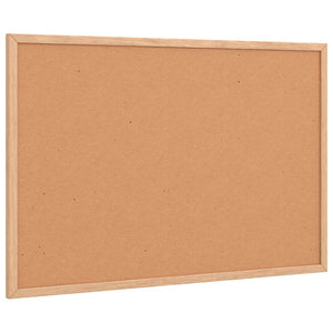 Vidaxl kurkbord met massief grenenhouten frame 60x40 cm