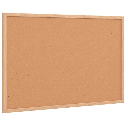 Vidaxl kurkbord met massief grenenhouten frame 60x40 cm