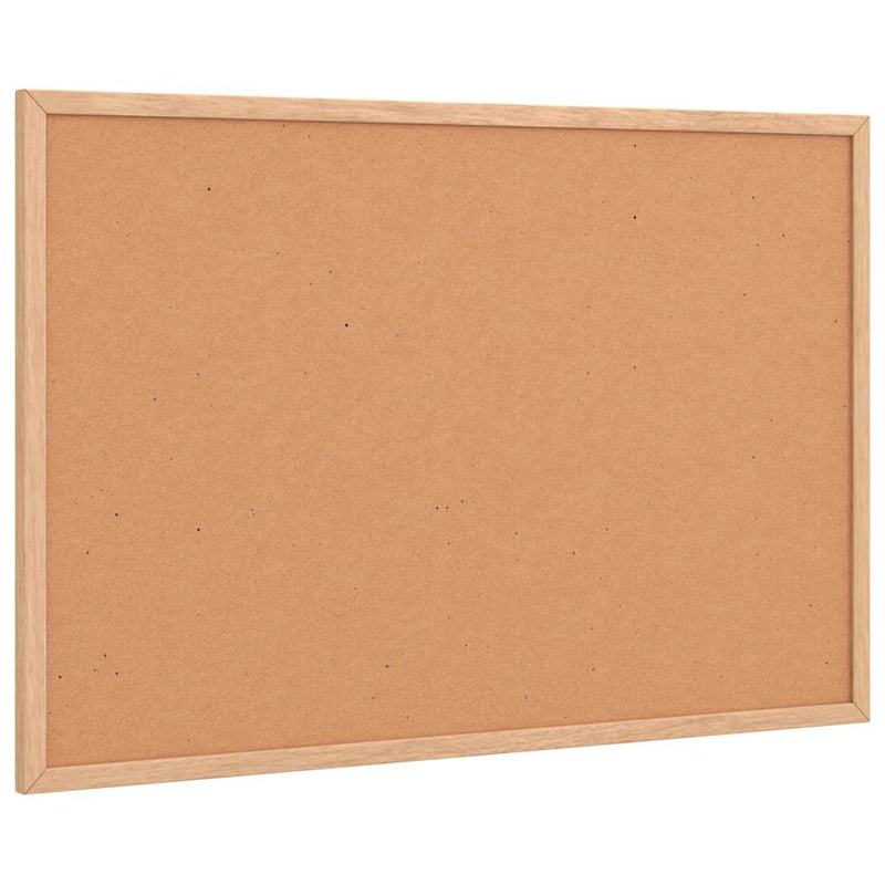 Afbeelding laden in galerijviewer, Vidaxl kurkbord met massief grenenhouten frame 60x40 cm
