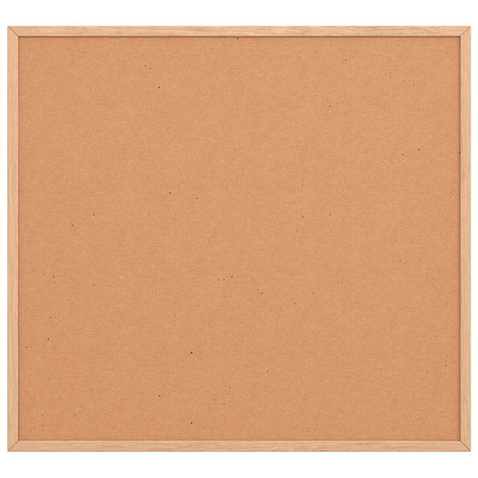 Vidaxl kurkbord met massief grenenhouten frame 60x55 cm
