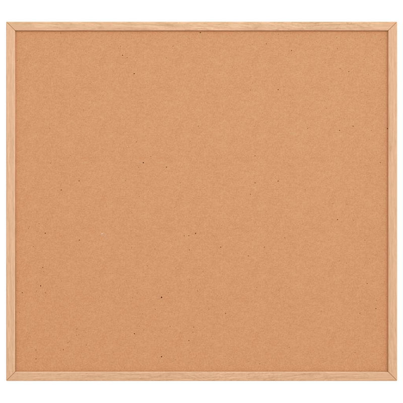 Afbeelding laden in galerijviewer, Vidaxl kurkbord met massief grenenhouten frame 60x55 cm
