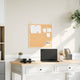 Vidaxl kurkbord met massief grenenhouten frame 60x55 cm