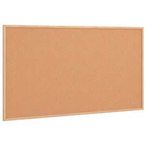 Vidaxl kurkbord met massief grenenhouten frame 100x55 cm