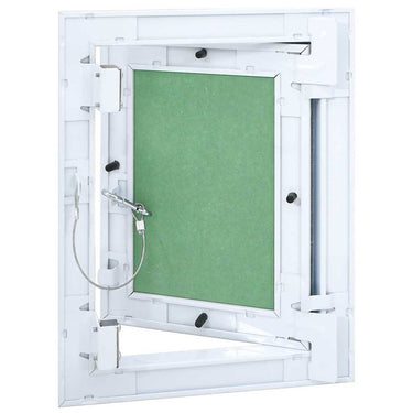Vidaxl toegangs paneel groen en zilver 20 x 25 cm