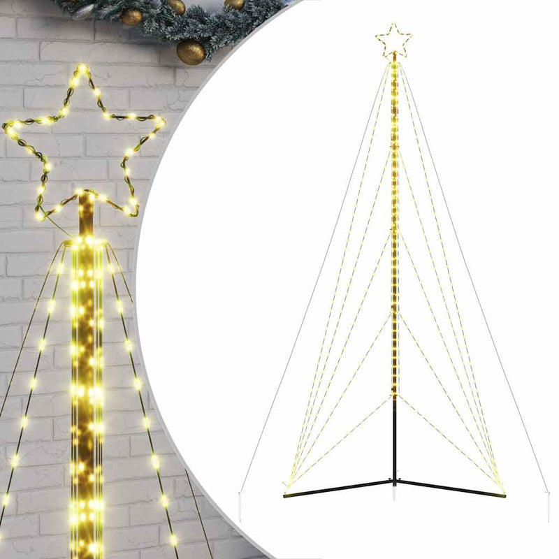 Afbeelding laden in galerijviewer, Vidaxl led-kerstboom 615 leds warm wit 404,5 cm
