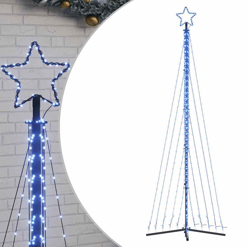 Afbeelding laden in galerijviewer, Vidaxl led-kerstboom 495 leds 300,5 cm blauw
