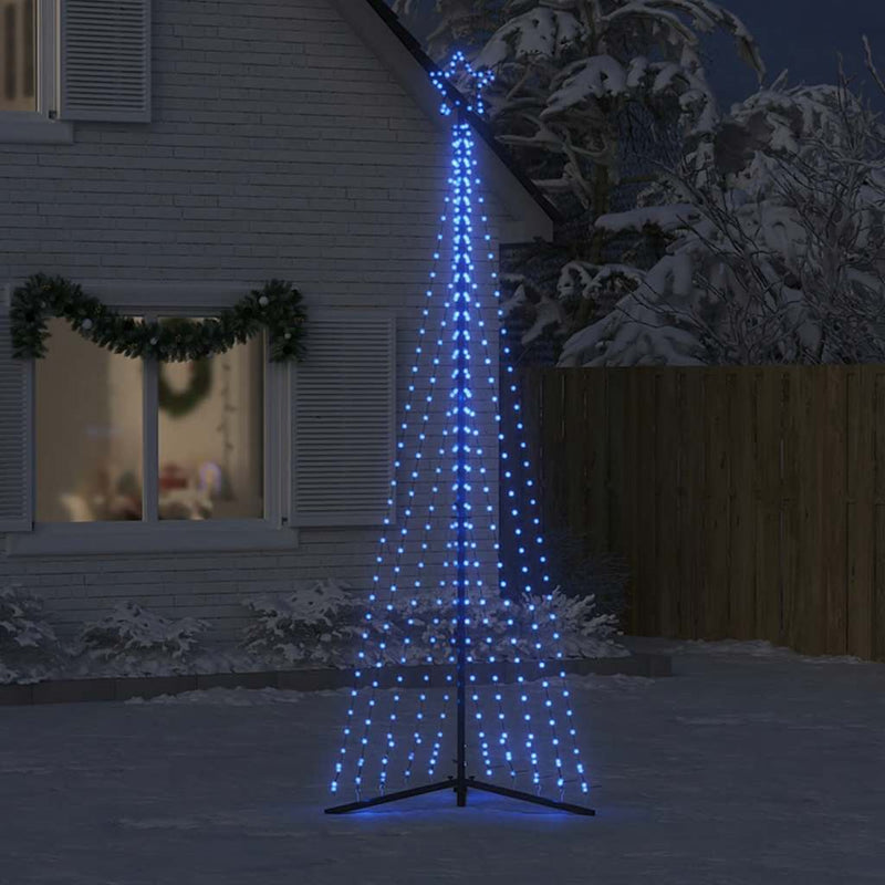 Afbeelding laden in galerijviewer, Vidaxl led-kerstboom 495 leds 300,5 cm blauw
