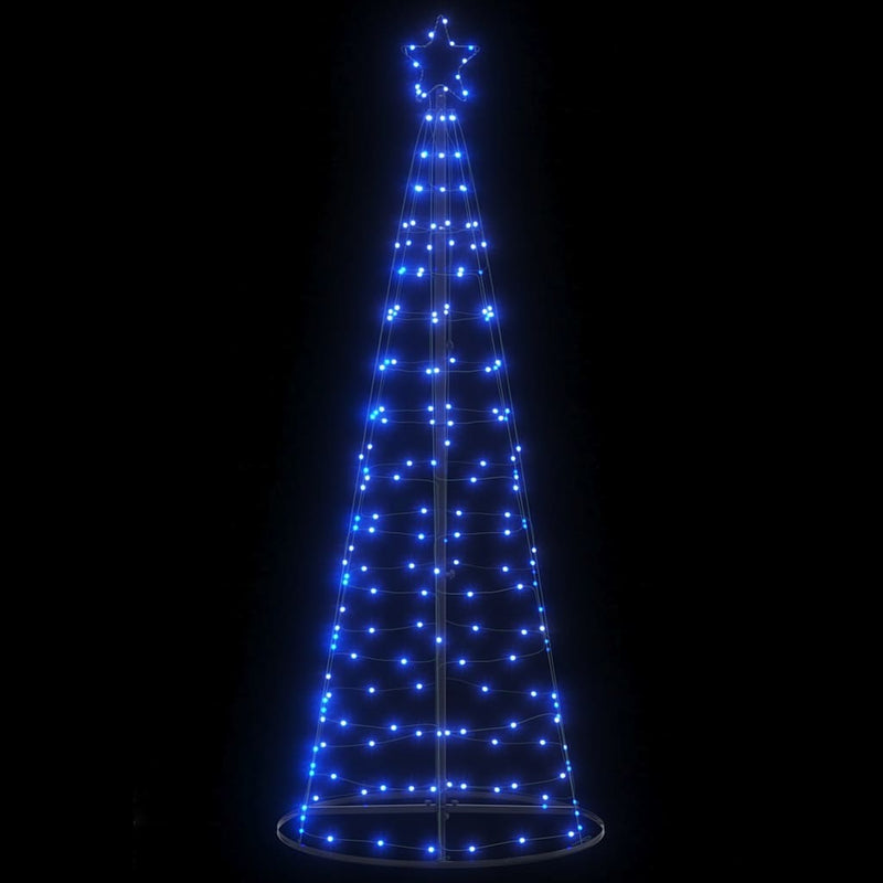 Afbeelding laden in galerijviewer, Vidaxl led-kerstboom 200 leds 180 cm blauw
