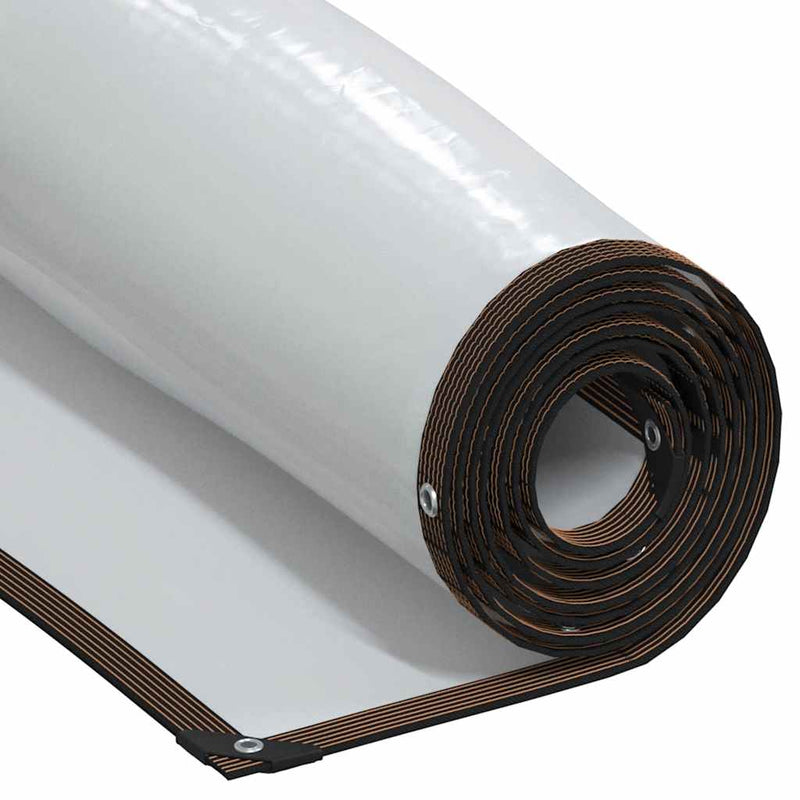Afbeelding laden in galerijviewer, Vidaxl plantenafdekking met zeilringen 1x10 m polyethyleen
