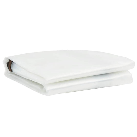 Vidaxl plantenafdekking met zeilringen 1x10 m polyethyleen