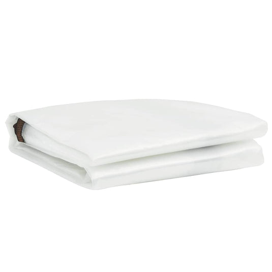 Vidaxl plantenafdekking met zeilringen 2x10 m polyethyleen