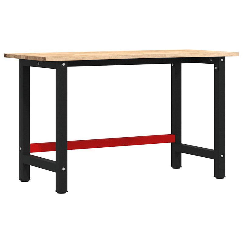 Afbeelding laden in galerijviewer, Vidaxl werkbank 140x60x81,5 cm massief eikenhout
