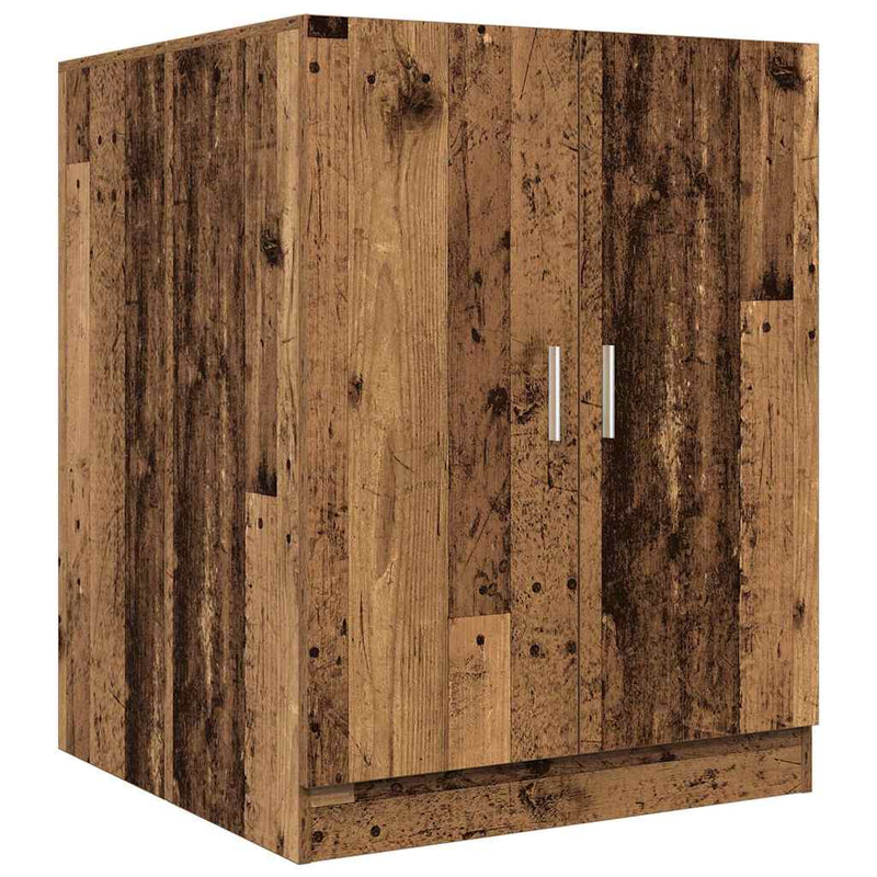 Afbeelding laden in galerijviewer, Vidaxl wasmachinekast 70,5x71,5x91,5 cm oud houtkleurig
