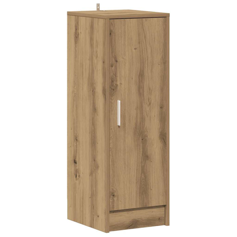 Afbeelding laden in galerijviewer, Vidaxl schoenenkast 32x35x92 cm bewerkt hout artisanaal eikenkleur
