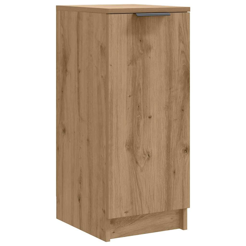 Afbeelding laden in galerijviewer, Vidaxl schoenenkast 29,5x35x70 cm bewerkt hout artisanaal eikenkleur
