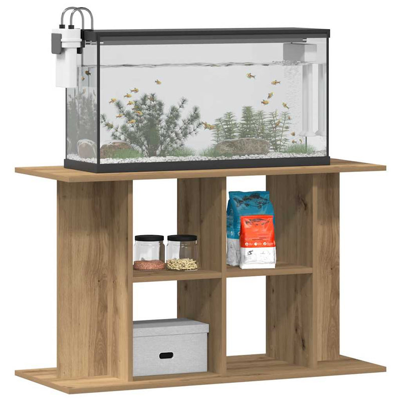 Afbeelding laden in galerijviewer, Vidaxl aquariumstandaard artisan eikenhout 100x40x60 cm
