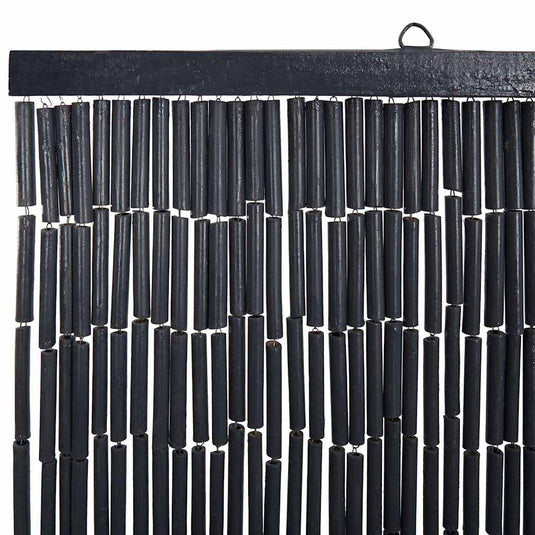Vidaxl insectengordijn 56x185 cm bamboe donkergrijs